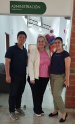 Visita de representantes de Fundación Paraguaya