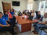 Avanzan trabajos con las Cruz Roja de Villa Elisa para el Centro Ciudad Mujer