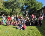 Celebran el San Juan’i ára para regalar alegría y tradición a más de 40 niñas, niños y adolescentes en Ciudad Mujer